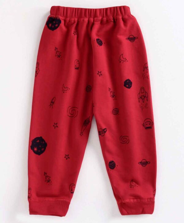 Full Length Lounge Pant Space Print