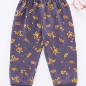 Full Length Lounge Pant Aeroplane Print