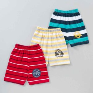 Above Knee Length Shorts Pack of 3