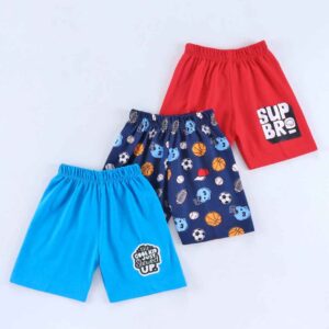 Knee Length Printed Shorts Pack of 3