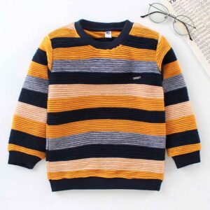 Full Sleeves Stripe Sweatshirt