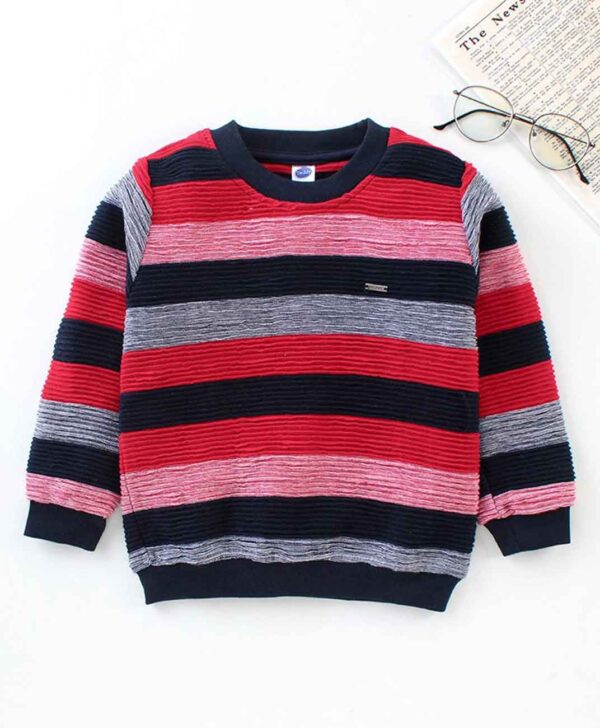 Full Sleeves Stripe Sweatshirt - Image 2