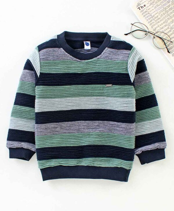 Full Sleeves Stripe Sweatshirt - Image 3