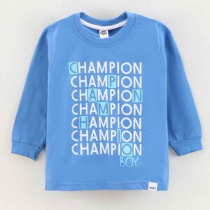 Full Sleeves T-Shirt Text Print